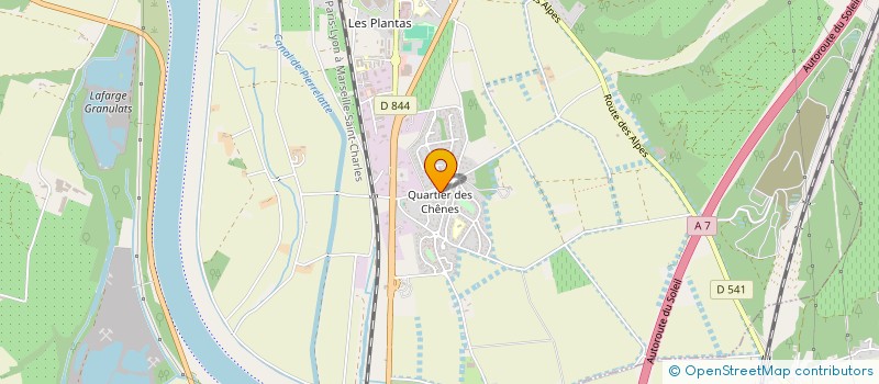 localisation de l'entreprise NATHCOM  DONZERE