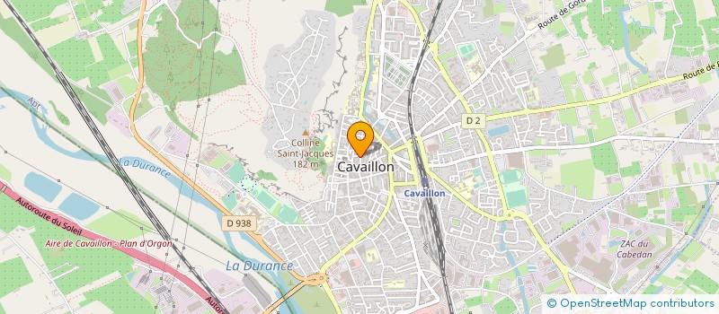 localisation de l'entreprise NATHELENE  CAVAILLON