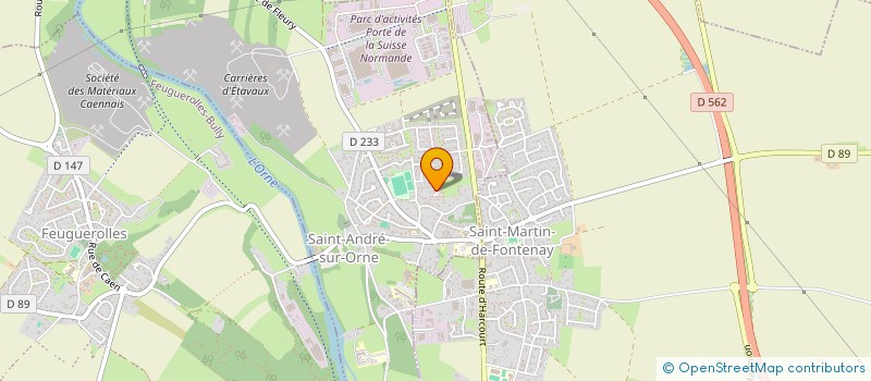 localisation de l'entreprise NATHEO  SAINT-ANDRE-SUR-ORNE