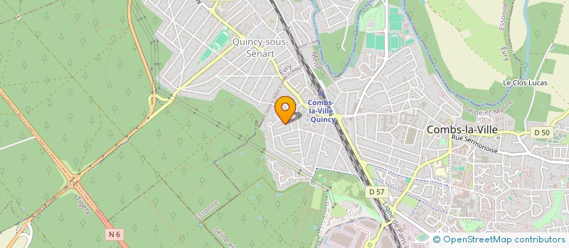 localisation de l'entreprise NATHEO ENERGIE  COMBS-LA-VILLE