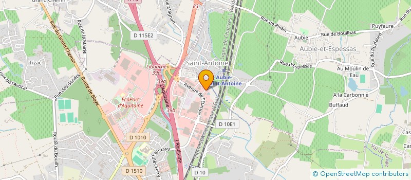 localisation de l'entreprise NATHER-VENDING SARL  SAINT-ANDRE-DE-CUBZAC