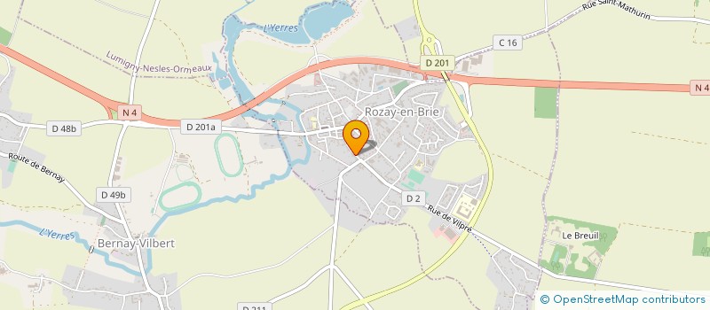 localisation de l'entreprise NATHFLO  LUMIGNY-NESLES-ORMEAUX
