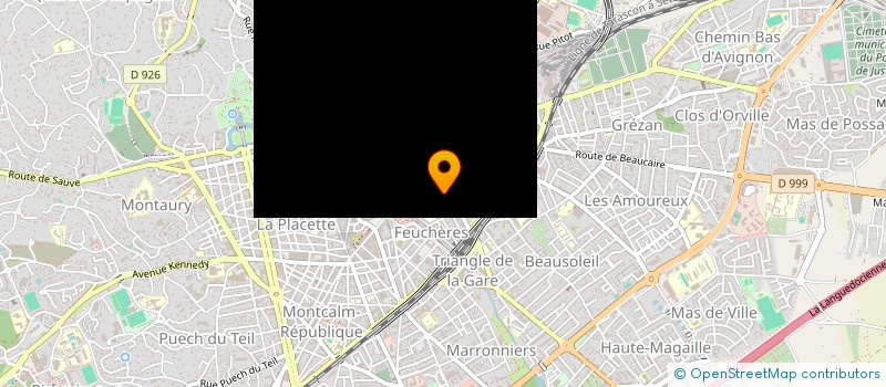 localisation de l'entreprise NATHI  NIMES