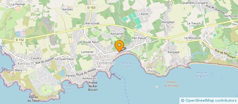 localisation de l'entreprise NATHIMMO  PLOEMEUR