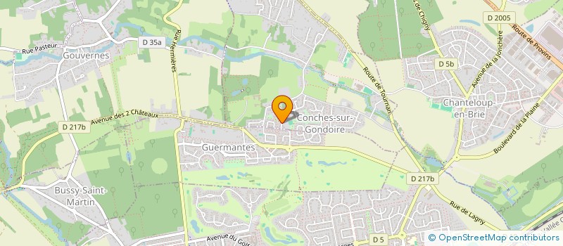 localisation de l'entreprise NATHIMMO  CONCHES-SUR-GONDOIRE