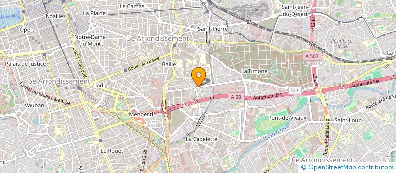 localisation de l'entreprise NATHIMMO INVEST à MARSEILLE