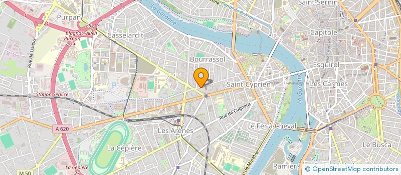 localisation de l'entreprise NATHJAM à TOULOUSE