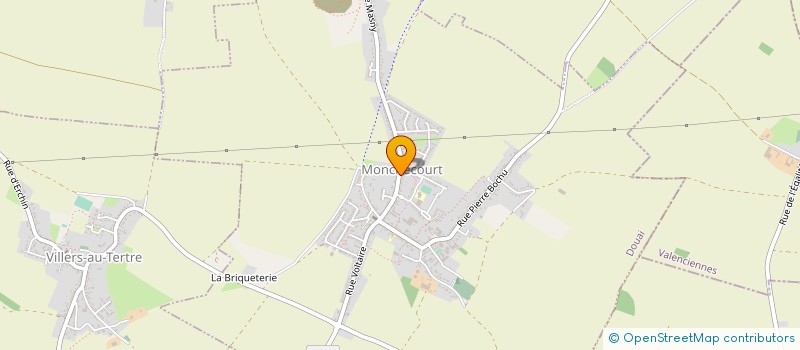 localisation de l'entreprise NATHLAU à MONCHECOURT