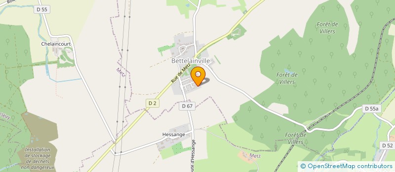 localisation de l'entreprise NATHLAUR  BETTELAINVILLE