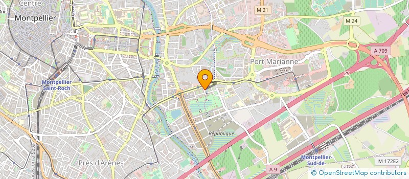 localisation de l'entreprise NATHLOUISE à MONTPELLIER