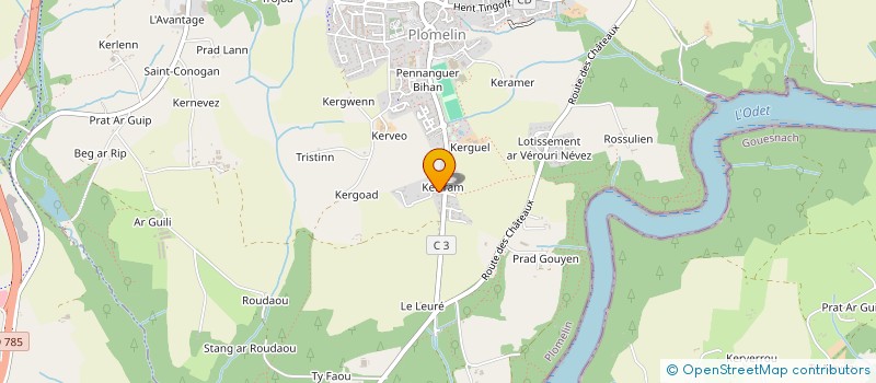 localisation de l'entreprise NATHOM&CO  PLOMELIN