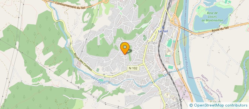 localisation de l'entreprise NATHOSSEGOR  LE TEIL