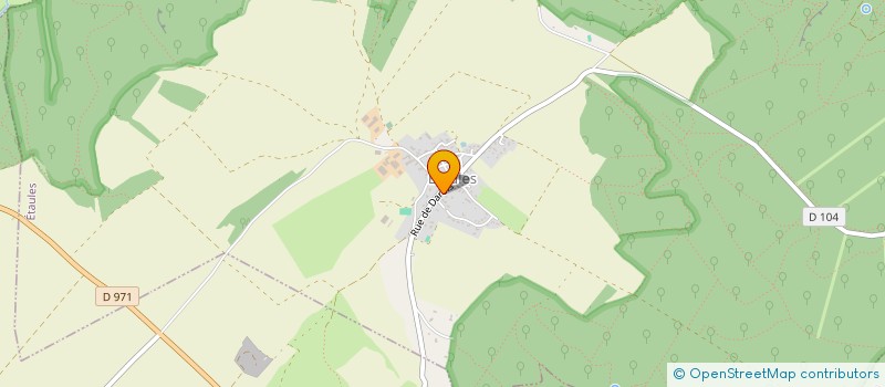 localisation de l'entreprise NATHY  ETAULES