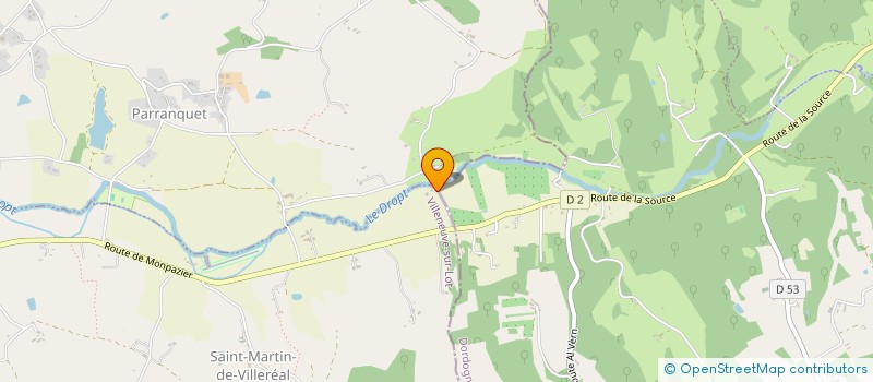 localisation de l'entreprise NATHY  SAINT-MARTIN-DE-VILLEREAL