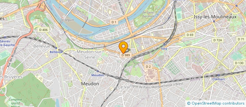 localisation de l'entreprise NATHYCOR ET TOTAM à ISSY-LES-MOULINEAUX