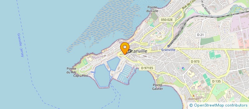 localisation de l'entreprise NATHYFLO à GRANVILLE