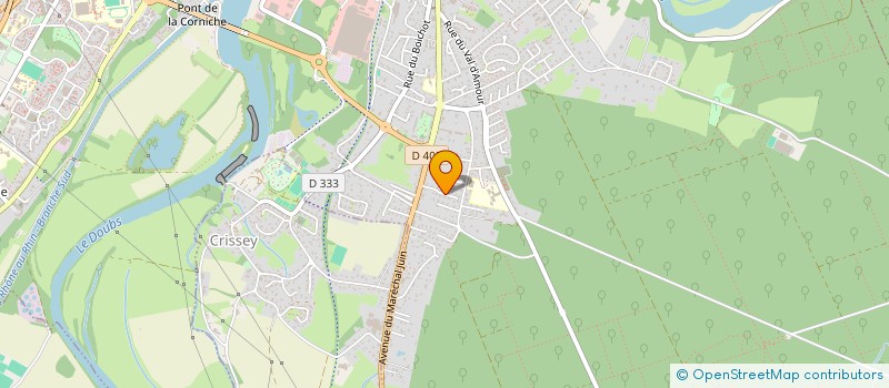 localisation de l'entreprise NATHYMAT à DOLE