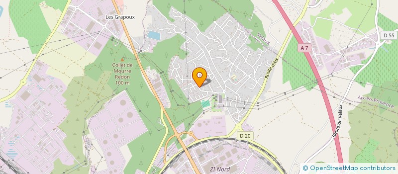 localisation de l'entreprise NATHYVES  ROGNAC