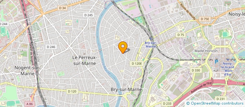localisation de l'entreprise NATI  BRY-SUR-MARNE