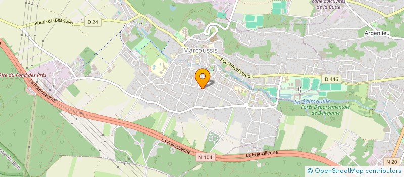 localisation de l'entreprise NATI CONSULTING à MARCOUSSIS