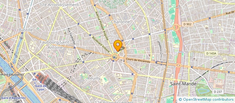 localisation de l'entreprise NATIBEL  PARIS