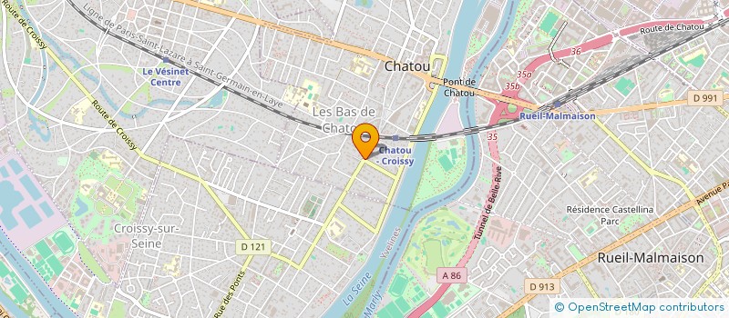 localisation de l'entreprise NATIC SYSTEMS à CHATOU