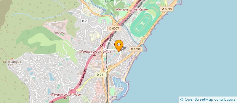 localisation de l'entreprise NATICA  ANTIBES