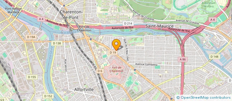 localisation de l'entreprise NATIE  MAISONS-ALFORT