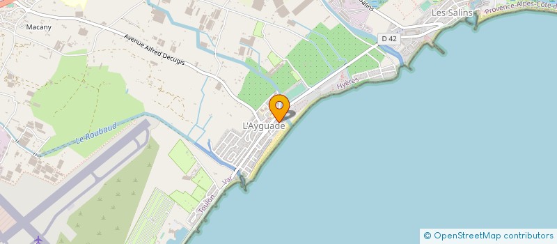 localisation de l'entreprise NATIF à HYERES