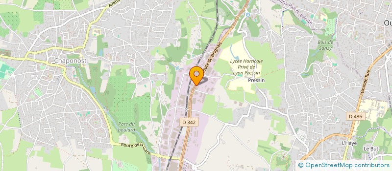 localisation de l'entreprise NATIF IMMOBILIER  SAINT-GENIS-LAVAL