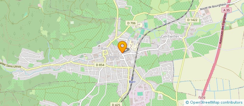 localisation de l'entreprise NATIMMO  BARR