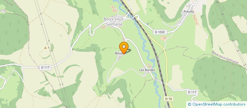 localisation de l'entreprise NATIMO  BOUX-SOUS-SALMAISE