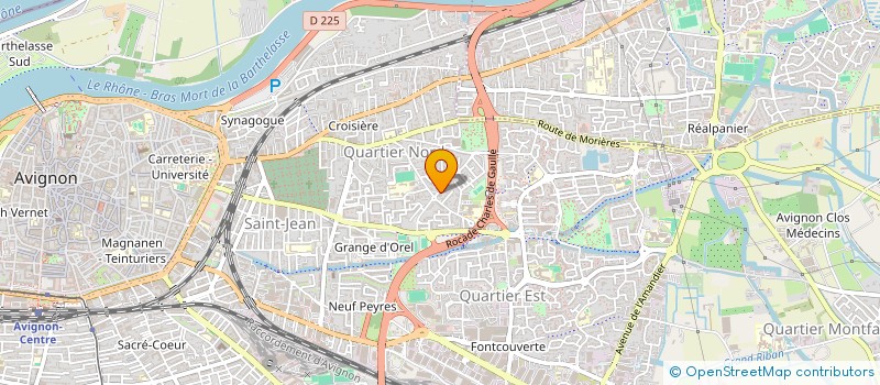 localisation de l'entreprise NATION BANTOU à AVIGNON