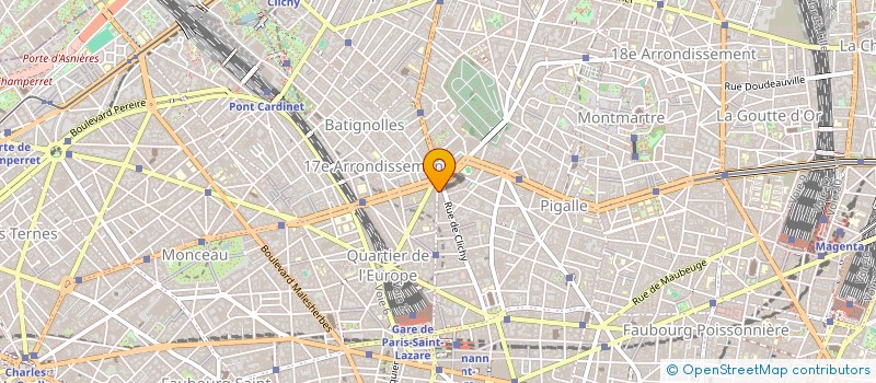 localisation de l'entreprise NATION BRANDING COMMUNICATIONS  PARIS