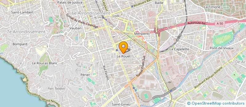 localisation de l'entreprise NATION CUP JUNIOR  MARSEILLE