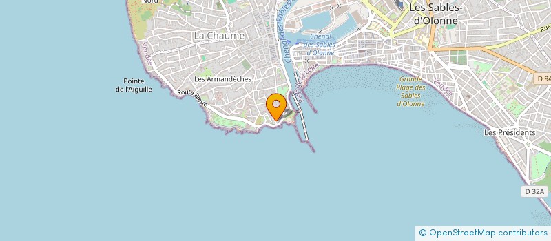 localisation de l'entreprise NATION GK à LES SABLES D'OLONNE