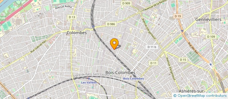 localisation de l'entreprise NATION OF WORKERS à BOIS-COLOMBES