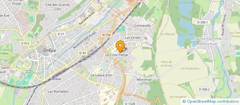 localisation de l'entreprise NATIONAL ALL STARS à DREUX