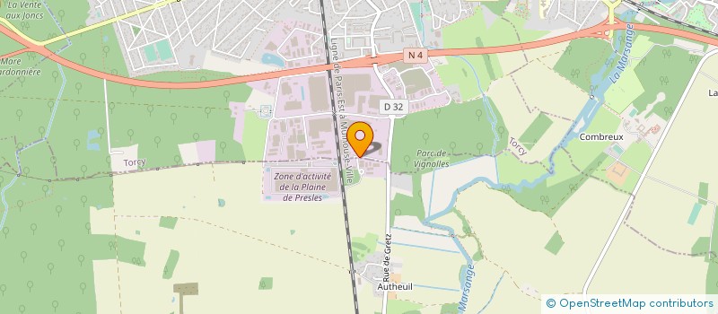 localisation de l'entreprise NATIONAL AUTOMOBILES DISTRIBUTIONS  GRETZ-ARMAINVILLIERS