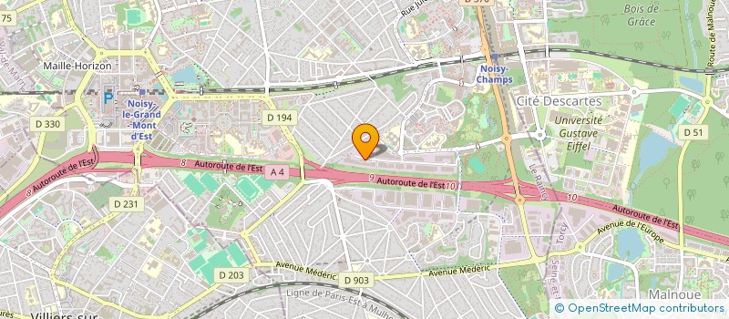 localisation de l'entreprise NATIONAL CHEMICAL SYSTEM à NOISY-LE-GRAND