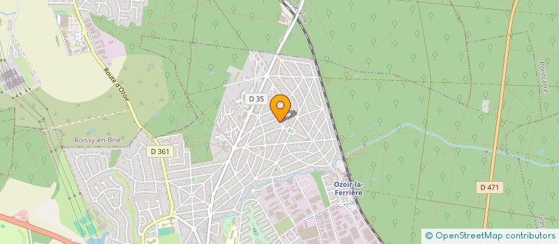 localisation de l'entreprise NATIONAL FRANCE SECURITE  OZOIR-LA-FERRIERE