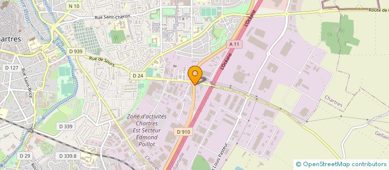 localisation de l'entreprise NATIONAL INTERIM à CHARTRES
