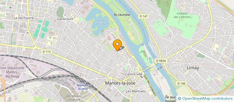 localisation de l'entreprise NATIONAL MANTAIS à MANTES-LA-JOLIE