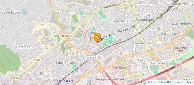 localisation de l'entreprise NATIONAL PHOTO SERVICE à NIMES