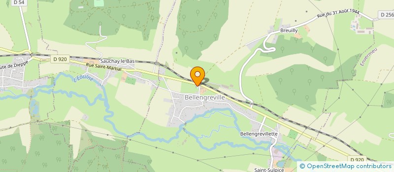 localisation de l'entreprise NATIONAL REINING HORSE ASSOCIATION (FRANCE)  BELLENGREVILLE