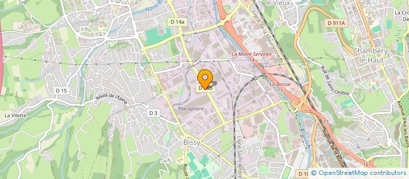 localisation de l'entreprise NATIONAL STANDARD TECHNOLOGIES à CHAMBERY