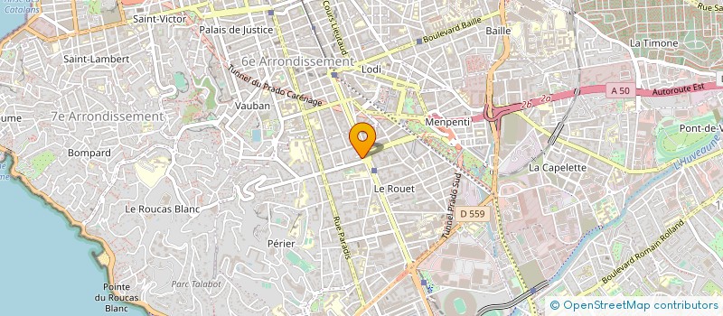 localisation de l'entreprise NATIONALE 7 à MARSEILLE