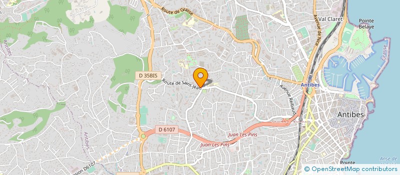 localisation de l'entreprise NATIONALE CONDUITE à ANTIBES