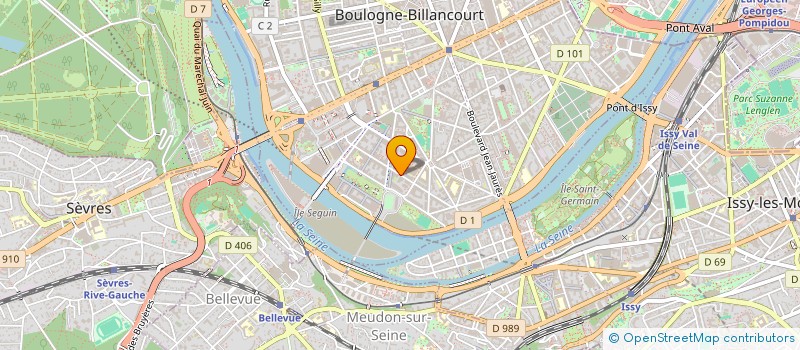 localisation de l'entreprise NATIONALE DISTRIBUTION à BOULOGNE-BILLANCOURT