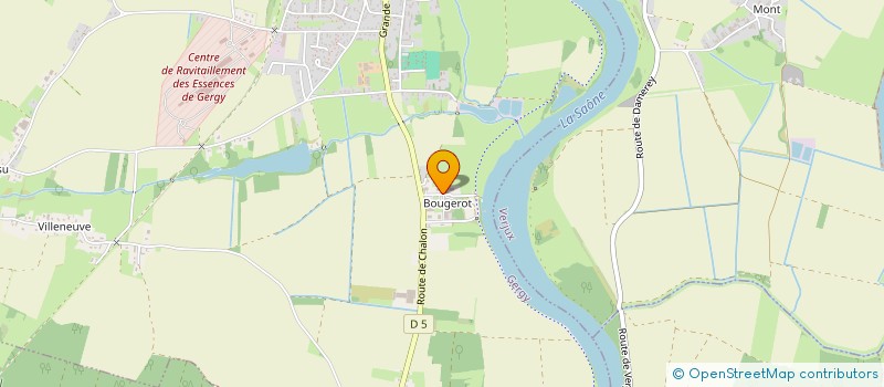 localisation de l'entreprise NATIONALE INCENDIE à GERGY